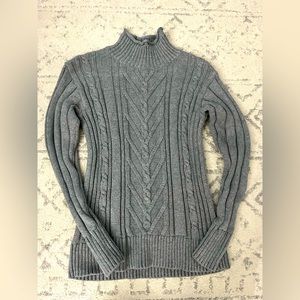 J.Crew turtleneck sweater, Grey/Gray, size XS